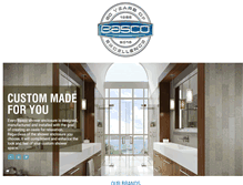 Tablet Screenshot of bascoshowerdoor.com